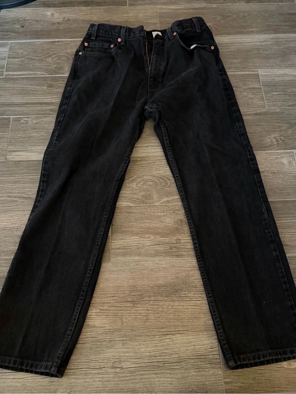 Levi's Black Straight Jeans - Classic Men's Fit